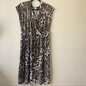 Zenobia animal print dress size 3XL